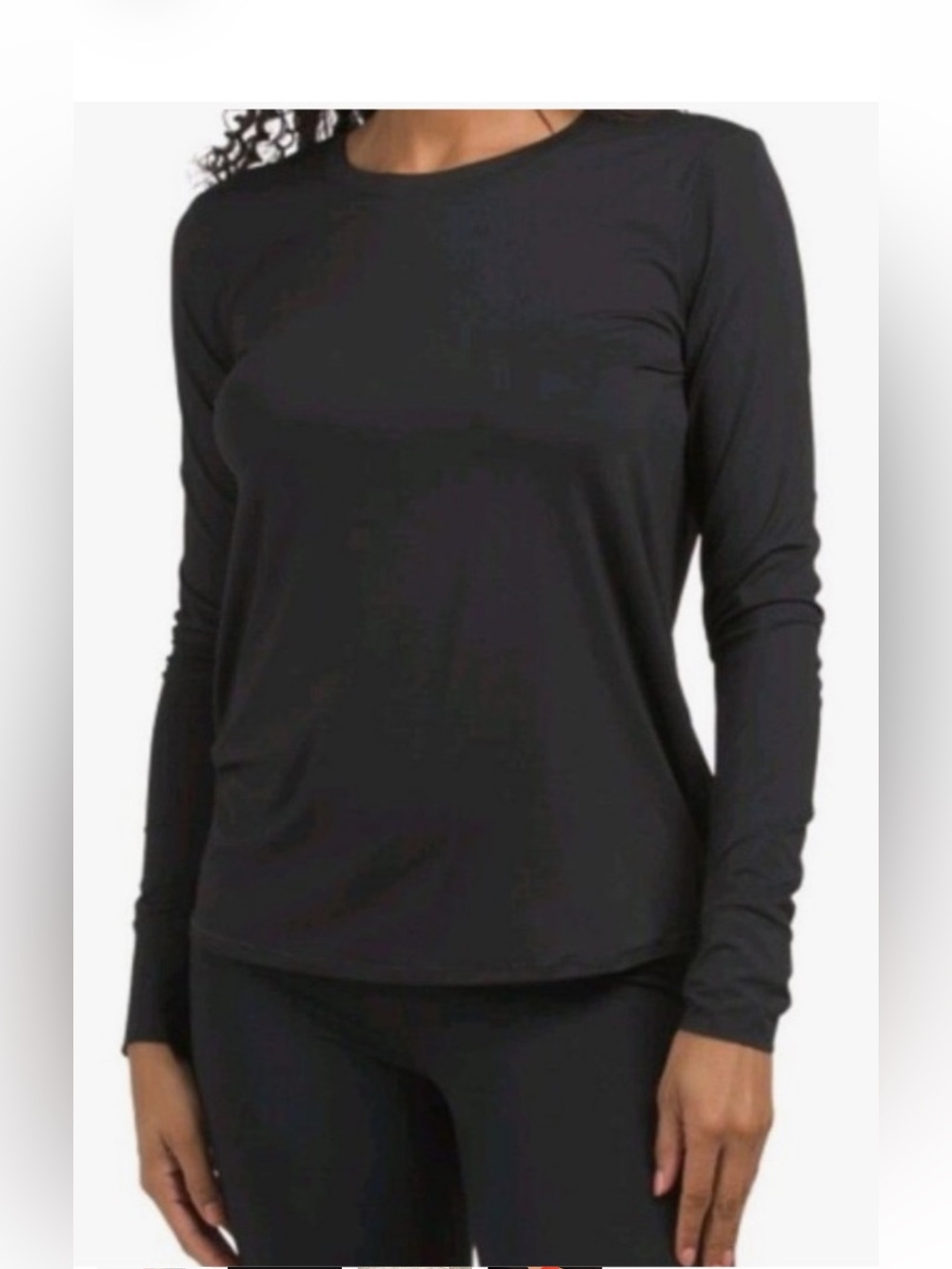 New SPANX women’s very black long sleeve extra small